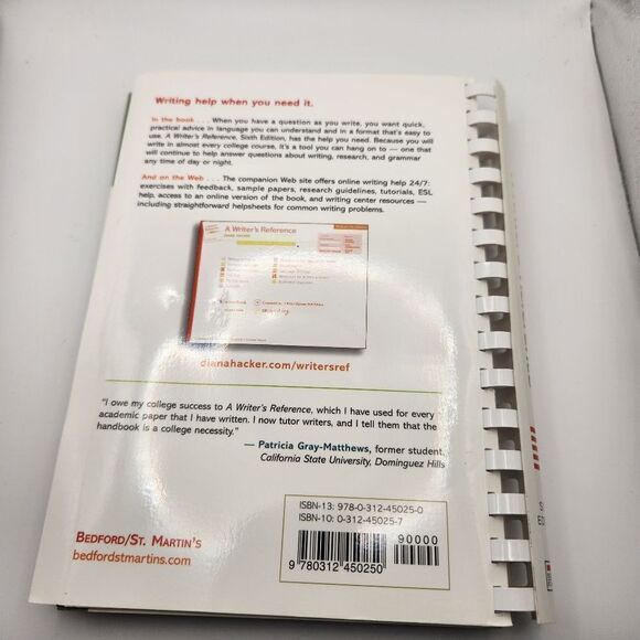 A Writer's Reference Sixth Edition and Troubleshooting Guide For Writer's Bundle - Picture 4 of 11